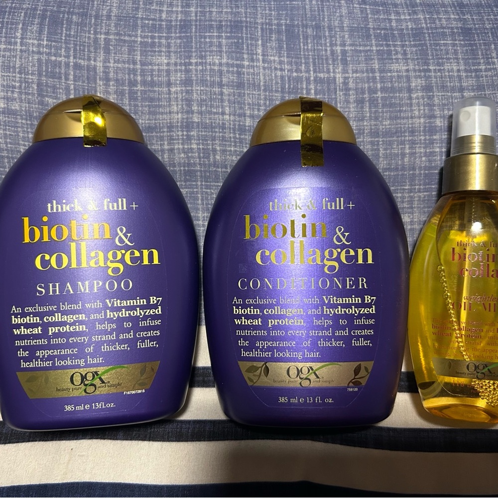 OGX Biotin & Collagen Hair Care Set